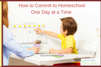 commit to homeschool