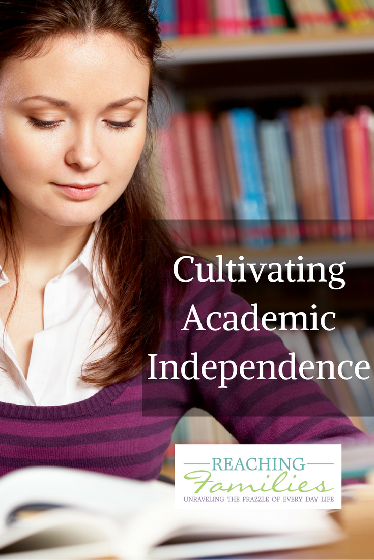 Homeschool academic independence