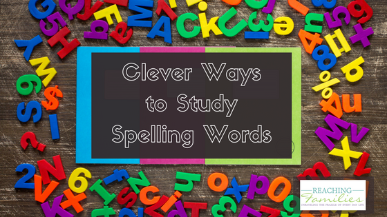 ways to study spelling words