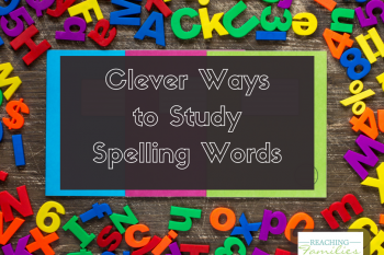 How to study spelling