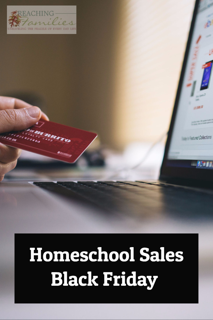 Sales for Homeschool Black Friday